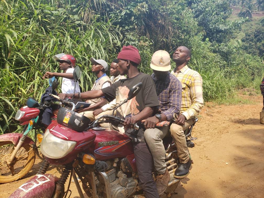 KALEHE: COSAWOH participe aux activités d'Evaluation Multisectorielle de la crise humanitaire combinée (déplacements massifs et catastrophes climatiques dans les zones de sante de Kalonge et Bunyakiri).