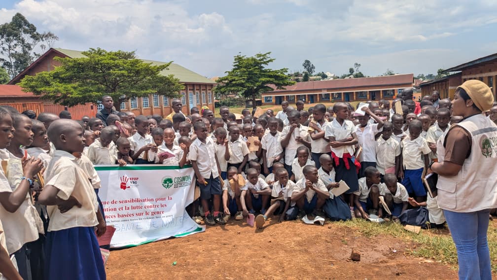 Nyantende : COSAWOH en première ligne pour l’égalité des sexes et la prévention des VBG en Milieu scolaire.