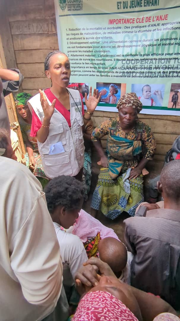 Kabare : COSAWOH célèbre la journée mondiale de l’alimentation et sensibilise sur l’alimentation du nourrisson et du jeune enfant à Kamakombe/Mushunguri 1