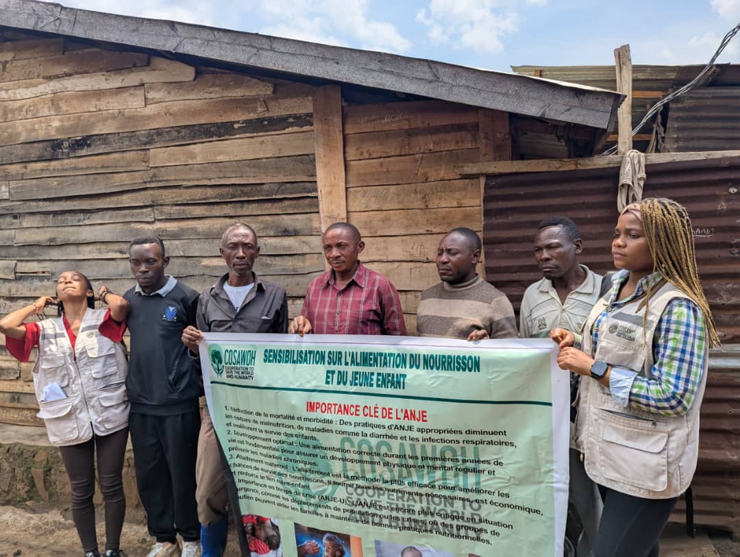 Kabare : COSAWOH célèbre la journée mondiale de l’alimentation et sensibilise sur l’alimentation du nourrisson et du jeune enfant à Kamakombe/Mushunguri 1